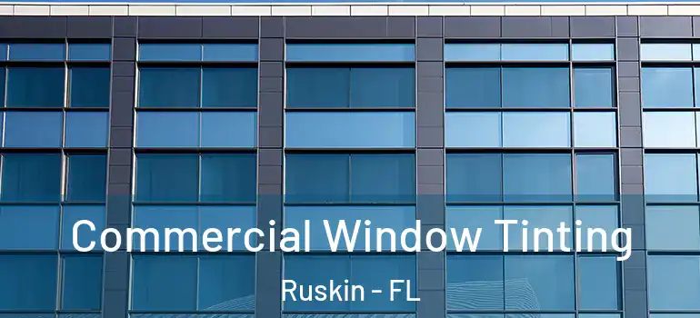  Commercial Window Tinting Ruskin - FL