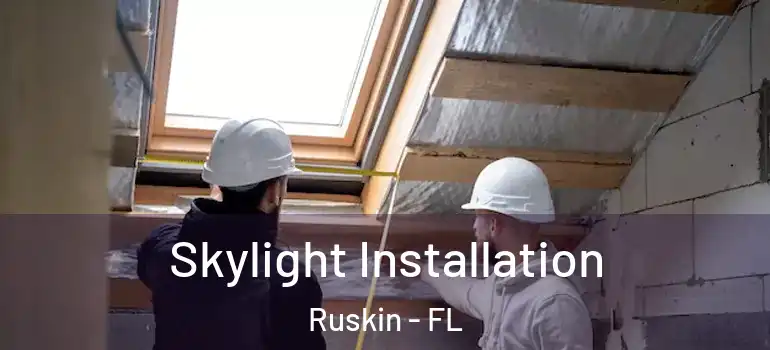  Skylight Installation Ruskin - FL