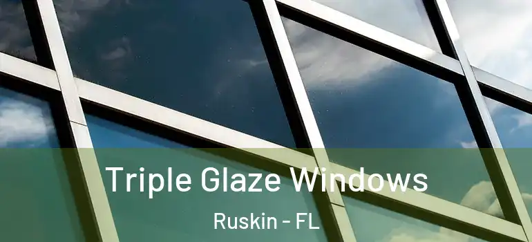  Triple Glaze Windows Ruskin - FL