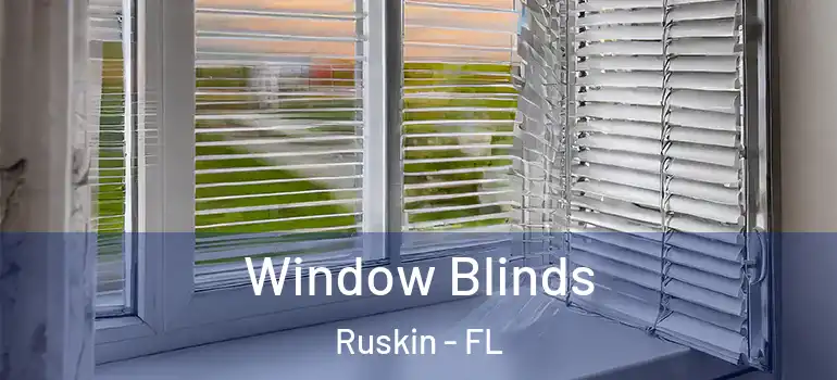  Window Blinds Ruskin - FL